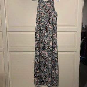 NWT Gray Loft Maxi dress